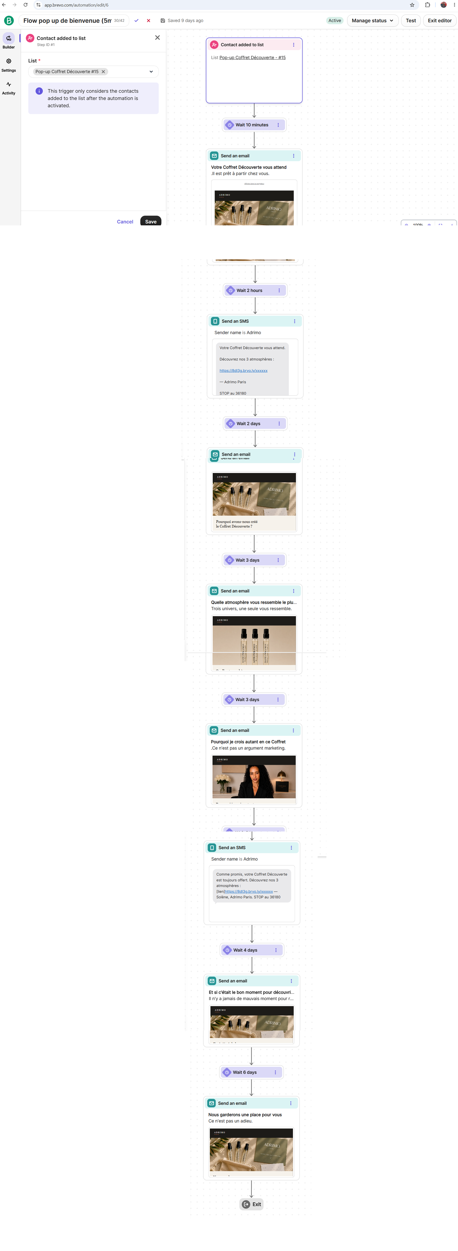 Automated Welcome Email Flow on Shopify